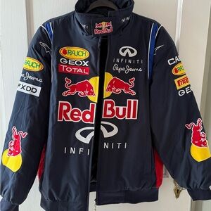 Red bull Racing F1 Men's Bomber Jacket (Navy)